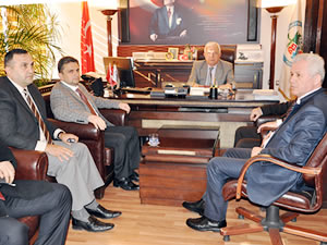 GMİS Genel Başkanı Alabaş Posbıyık’ı ziyaret etti