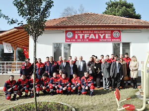 İtfaiye Müdürlüğü’nün İstasyon Grubu açıldı
