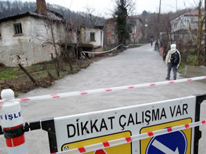 Ahmetçikler yolu betonlandı