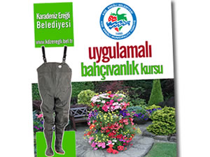 Belediye’den Uygulamalı Bahçıvanlık Kursu