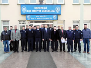 Polislere başarı belgesi