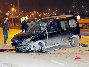 Ereğli’de trafik kazası: 1 kişi yaralandı