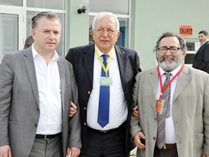 Posbıyık, Prof. Mehmet Haberal ile görüştü