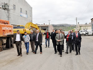 Belen Sanayi Sitesi’ne 12 bin ton asfalt dökülecek