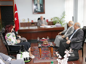 TKY ekibi saha ziyareti için Ereğli’ye geldi