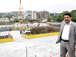 Adliye Sarayı’nın inşası devam ediyor