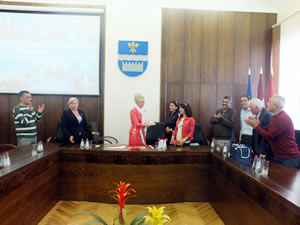 SML heyeti Daugavpils Belediyesi’ni ziyaret etti