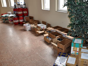 850 kilogram atık pil toplandı