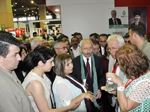Ereğli Belediyesi standını Kılıçdaroğlu da ziyaret etti