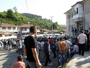 Maden işçilerinin eylemi sona erdi