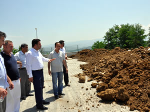 Çakır, Çayırlı bölgesinde incelemelerde bulundu