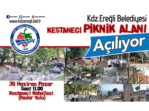 Yeni piknik alanı 30 Haziran’da açılacak