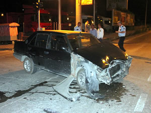 Ereğli’de trafik kazası: 1 kişi yaralandı