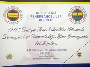 Fenerbaheliler iftarda buluuyor