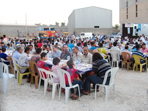 ERD ynetimi Mardinde iftar verdi