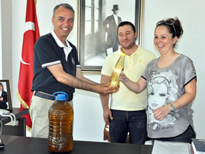 Alaplı Belediyesi’nden 5 litre atık yağa 1 litre temiz yağ