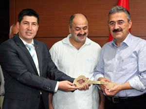Ayyıldız’a Zonguldak’ın ‘altın anahtarı’ verildi
