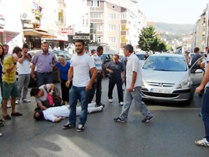Otomobilin çarptığı Belediye Başkanı ağır yaralandı
