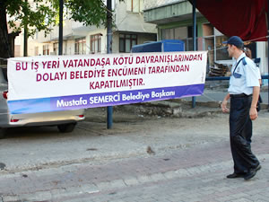 Belediye’den caydırıcı ceza yöntemi