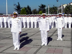 Denizci öğrenciler Ereğli’ye geldi
