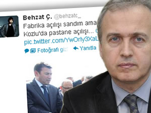 Behzat Ç’den Uçar’ın açılışı için ilginç gönderme!