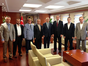 MÜSİAD’dan Ata’ya ziyaret
