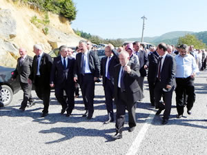 Tamamlanan Kandilli Yolu hizmete açıldı
