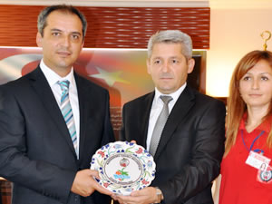 İtfaiyecilerden Çivici’ye ziyaret