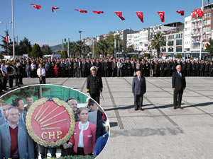 Cumhuriyet Bayramı töreninde CHP çelengi alana alınmadı