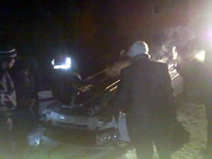 Zonguldakta feci kaza: Dereye uan arataki 3 kii ld, 1 kii yaraland
