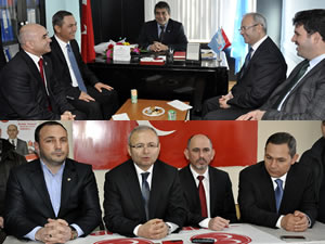 AK Parti heyetinden DSP ve MHPye ziyaretler