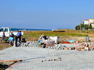 Peyzaj alanı bayrama kadar bitecek