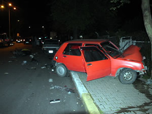 Ereğli’de trafik kazası: 1 kişi yaralandı
