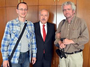 Slovak gazeteci Zonguldakllara AByi sordu