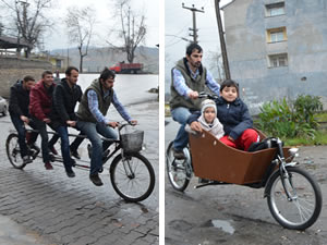 Zonguldakl yurttan zel tasarm bisikletleri ilgi ekiyor