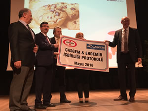 ERDEMİR ile ÇASGEM arasında işbirliği protokolü imzalandı