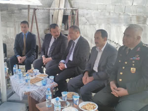 Vali Kaban’dan şehit ailesi ve gazilerimize ziyaret