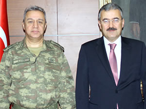Korgeneral Alataş’tan Vali Ayyıldız’a ziyaret