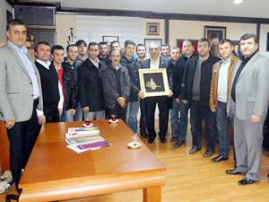 ERDEMİR işçilerinden Odabaş’a ziyaret