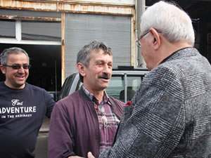 CHP Belediye Bakan Aday Posbyk, Sanayi Sitesindeki esnaflar ziyaret etti