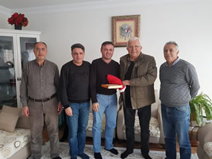 Belediye Bakan Aday Posbyk, Gneydou gazimizi ziyaret etti