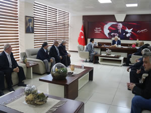 MHP ve BBP’den Belediye Başkanı Posbıyık’a ziyaret