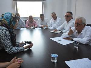 Belediye Bakan Posbyk, halk toplantsnda sorun ve talepleri dinledi