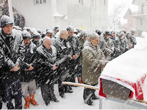 Şehit madenci Arslan’a son görev