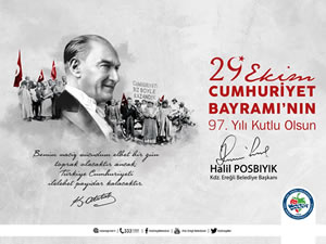 Posbykn 29 Ekim Cumhuriyet Bayram mesaj