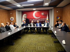 Posbıyık, Ereğli TSO’yu ziyaret etti