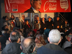 Posbıyık, Kestaneci Mahallesi’nde vatandaşlarla buluştu