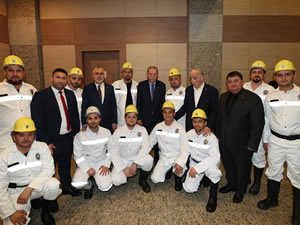 Maden iileri, Cumhurbakan Erdoann iftarna katld