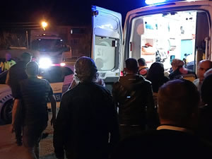 Kırmacı’da motosiklet kazası: 2 kişi yaralandı