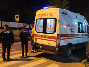 İntihar girişiminde bulunmak isteyen kadına, bekçiler engel oldu